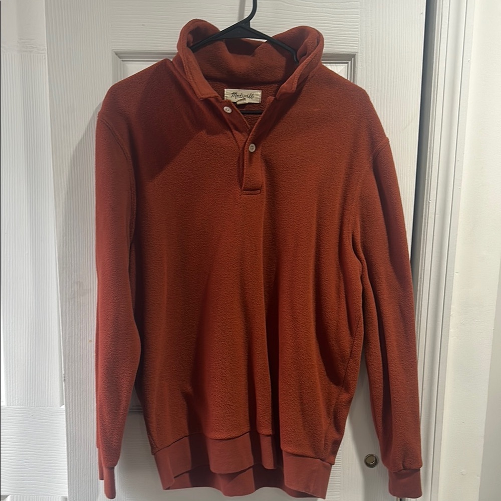 Madewell Brown Casual Button Down / Long Sleeve Polo Shirt